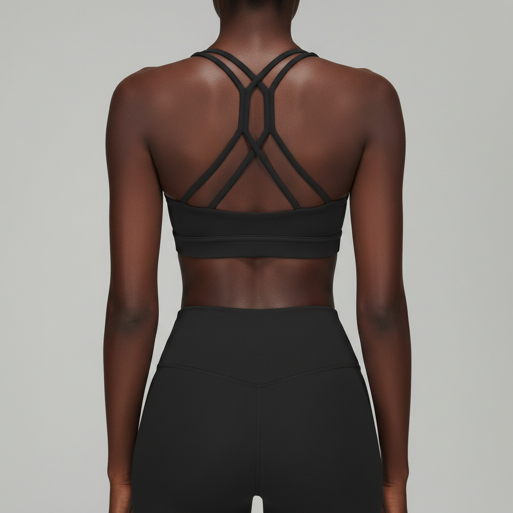 Black Sports Bra