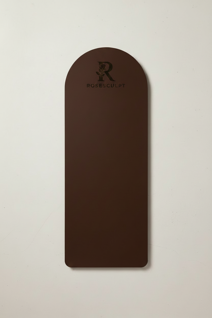 RoseSculpt Chocolate Mat Dark Logo