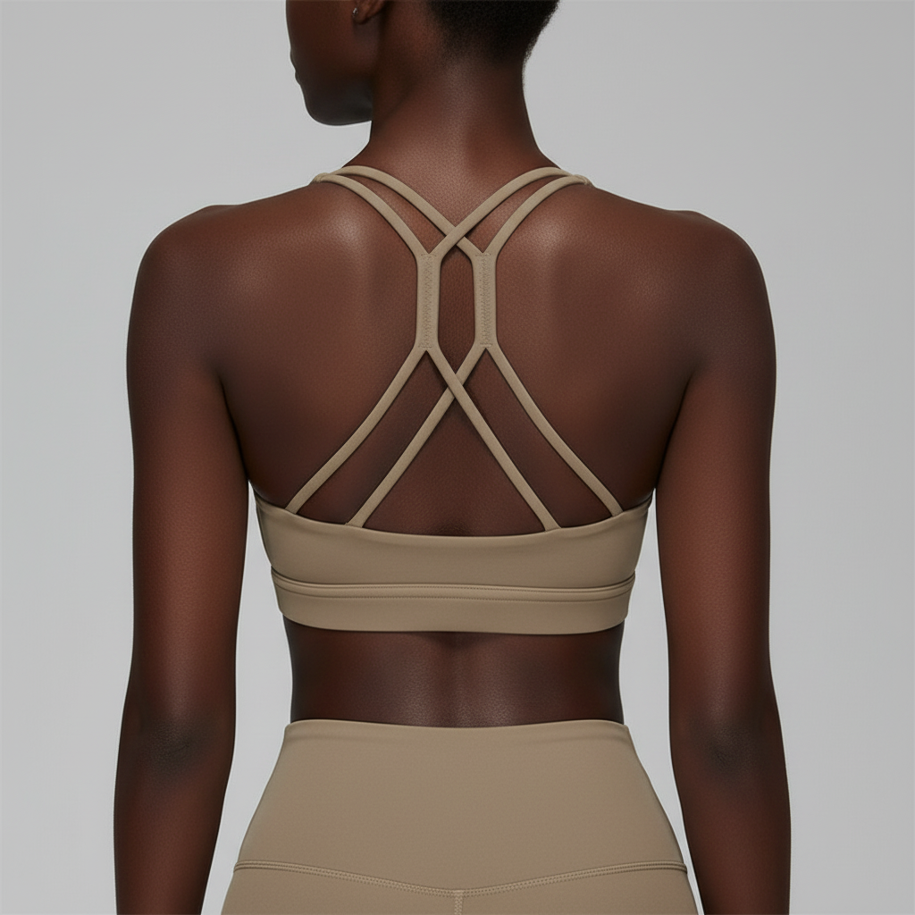 Taupe Sports Bra